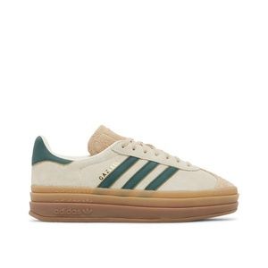 Adidas Gazelle Bold Cream Collegiate Green Size 9